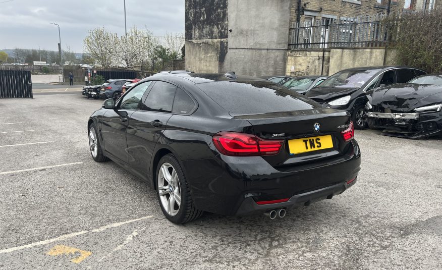 2019 BMW 4 SERIES GRAN COUPE 420D M SPORT AUTO XDRIVE UNRECORDED DAMAGED SALVAGE