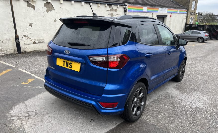 2020 20 FORD ECOSPORT 1.0T ST-LINE BLACK EURO 6 UNRECORDED DAMAGED SALVAGE