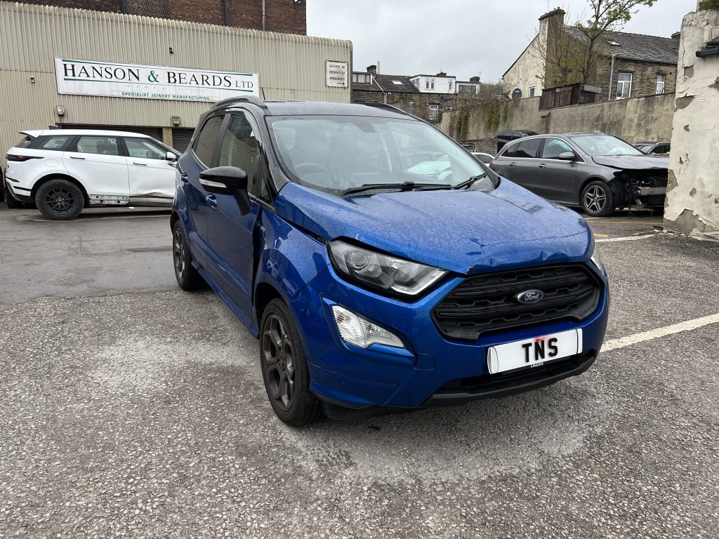 2020 20 FORD ECOSPORT 1.0T ST-LINE BLACK EURO 6 UNRECORDED DAMAGED SALVAGE