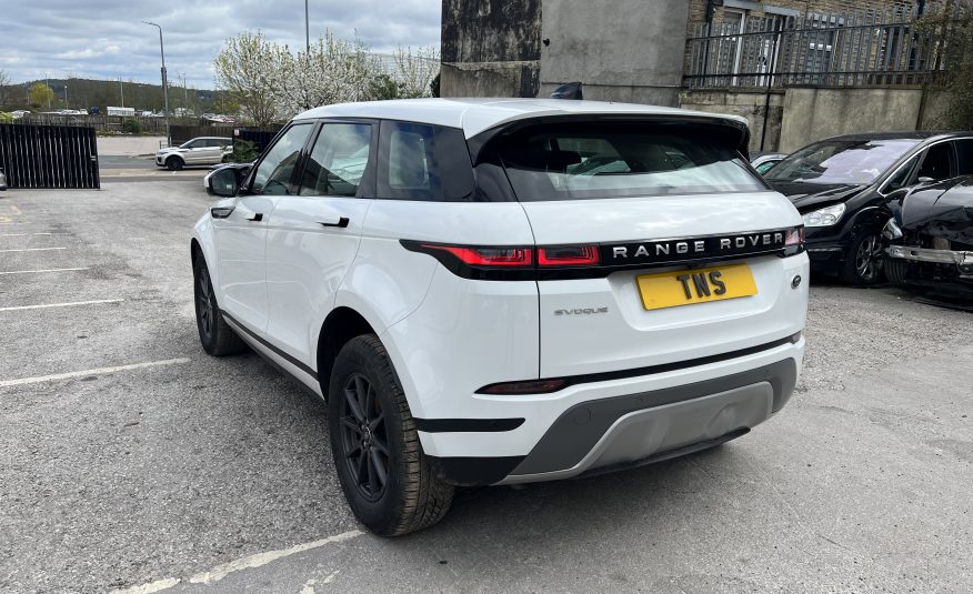 2021 21 LAND ROVER RANGE ROVER EVOQUE 2.0 D165 EURO 6 UNRECORDED DAMAGED SALVAGE