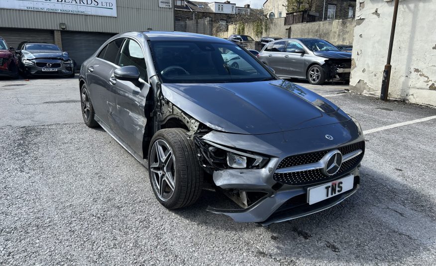 2021 MERCEDES BENZ 2.0 CLA220D AMG PREMIUM 2 COUPE AUTO CAT S DAMAGED SALVAGE