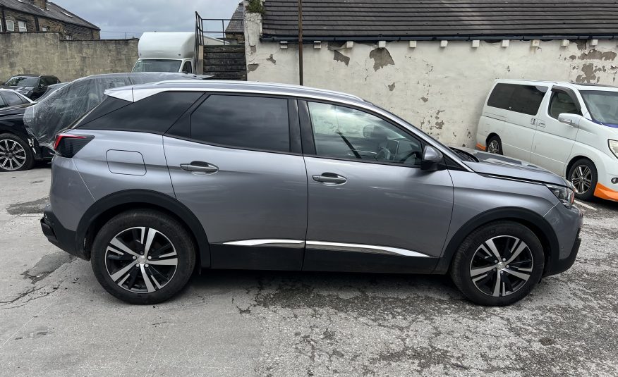 2020 70 PEUGEOT 3008 ALLURE BLUEHDI UNRECORDED DAMAGED SALVAGE