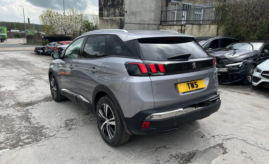 2020 70 PEUGEOT 3008 ALLURE BLUEHDI UNRECORDED DAMAGED SALVAGE