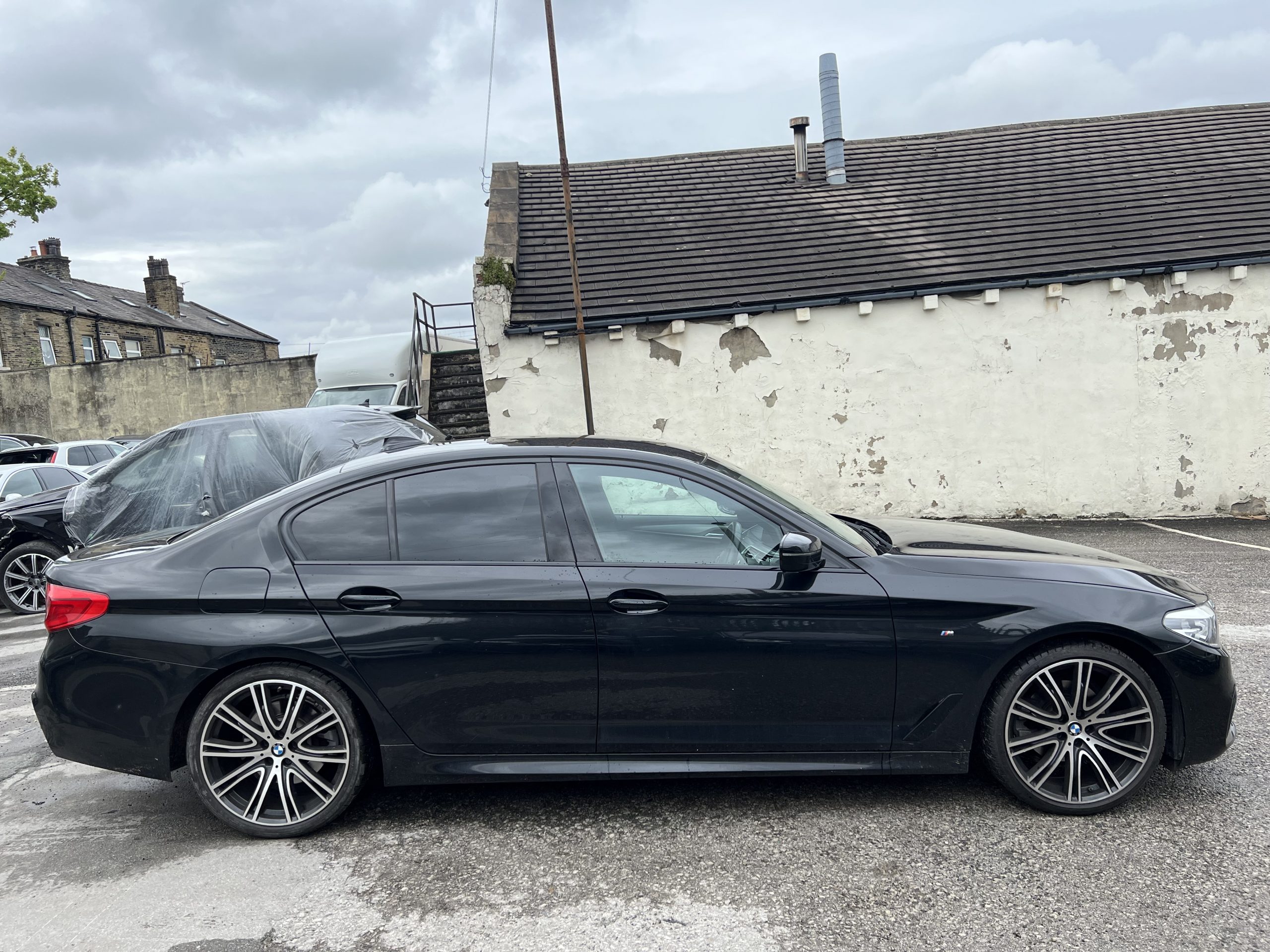 2019 69 BMW 5 SERIES 2.0 520D M SPORT AUTO EURO 6 UNRECORDED DAMAGED SALVAGE