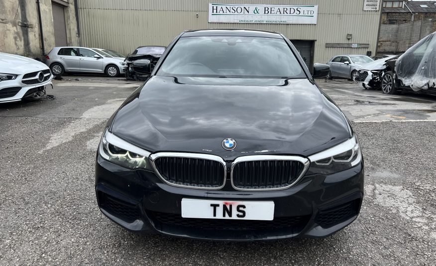 2019 69 BMW 5 SERIES 2.0 520D M SPORT AUTO EURO 6 UNRECORDED DAMAGED SALVAGE