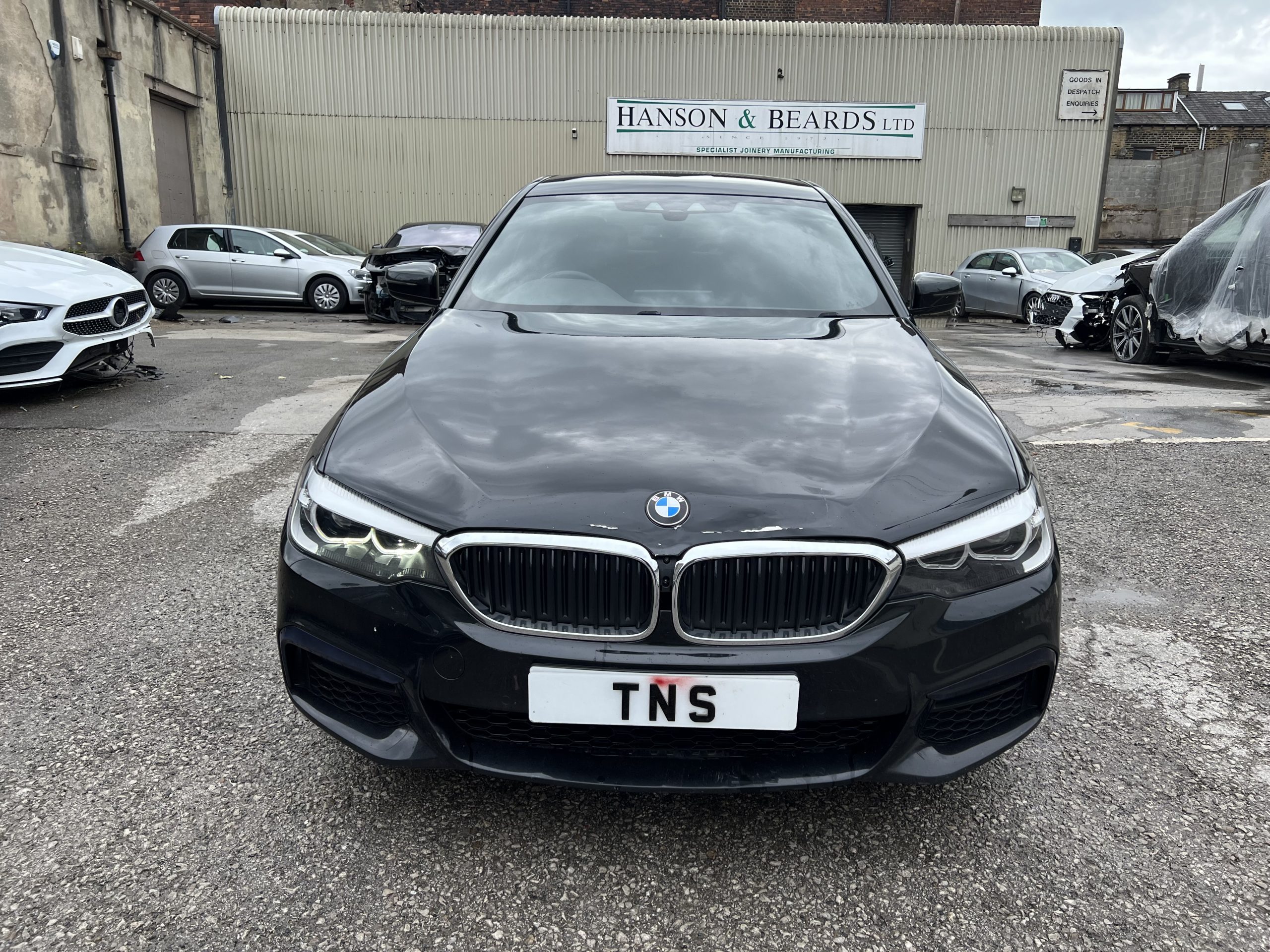 2019 69 BMW 5 SERIES 2.0 520D M SPORT AUTO EURO 6 UNRECORDED DAMAGED SALVAGE