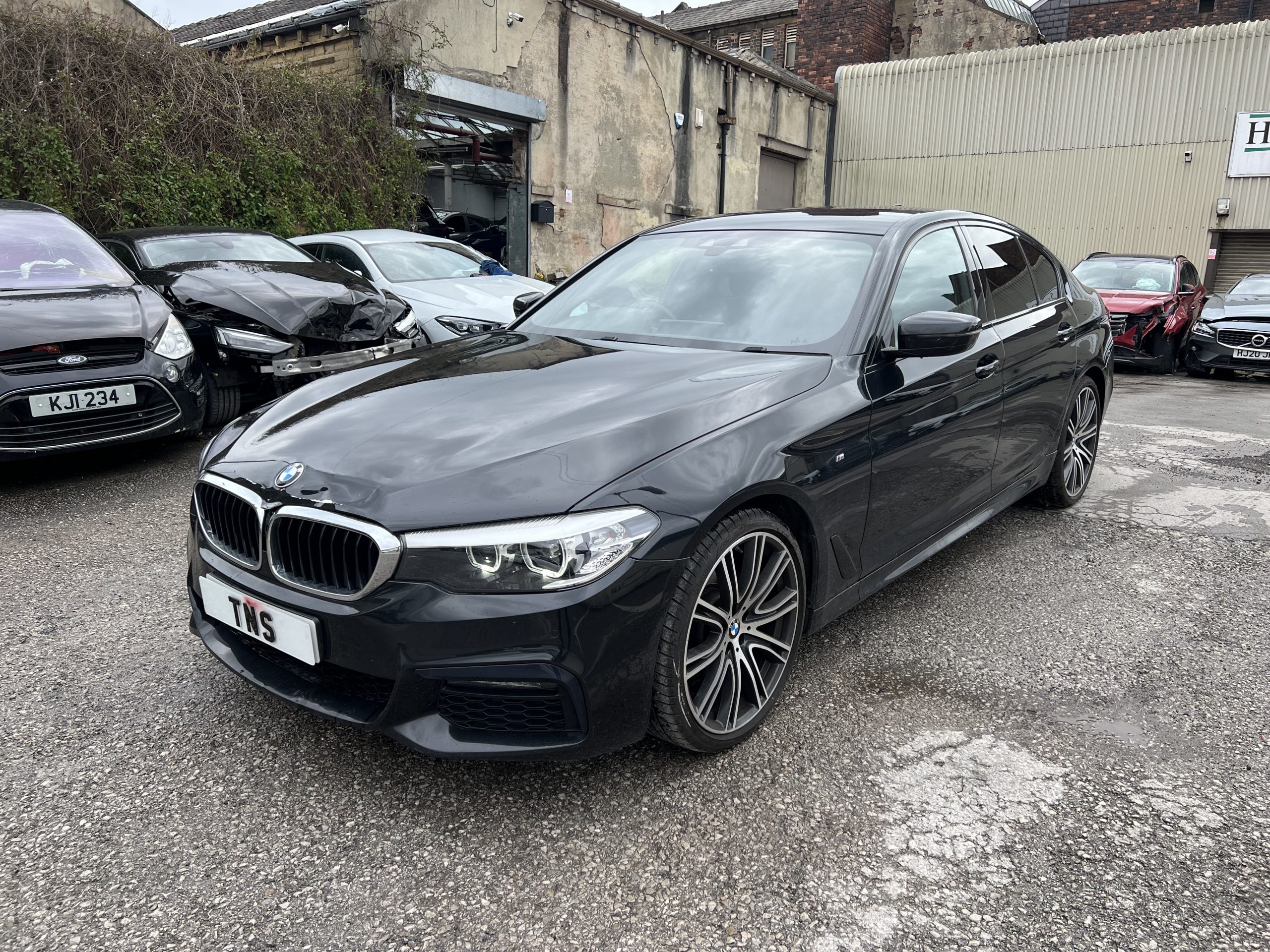 2019 69 BMW 5 SERIES 2.0 520D M SPORT AUTO EURO 6 UNRECORDED DAMAGED SALVAGE