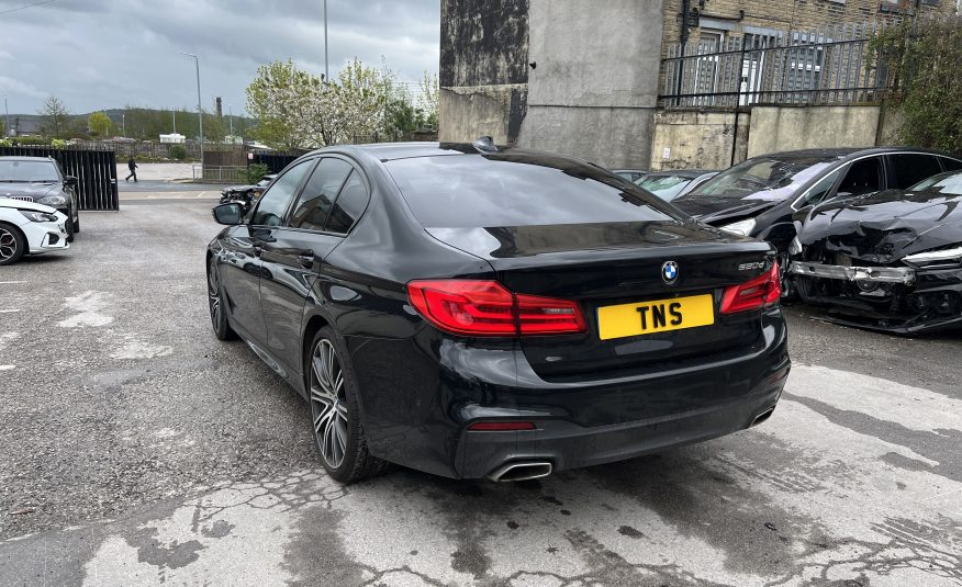 2019 69 BMW 5 SERIES 2.0 520D M SPORT AUTO EURO 6 UNRECORDED DAMAGED SALVAGE