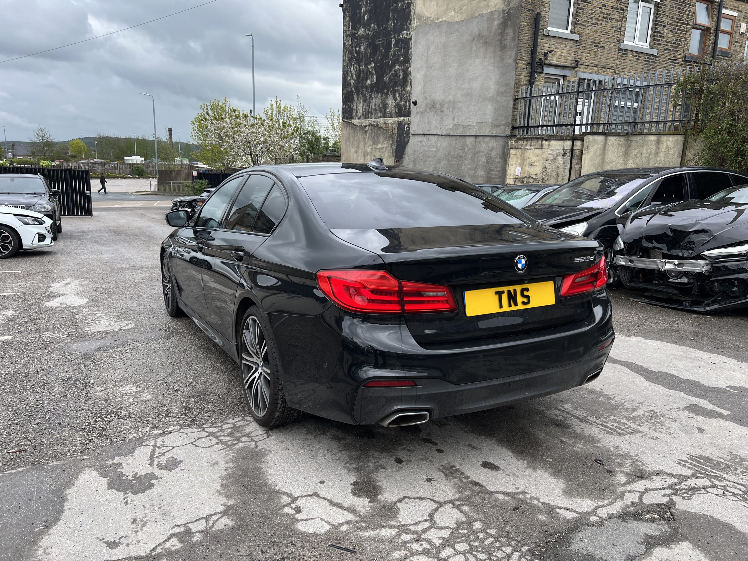 2019 69 BMW 5 SERIES 2.0 520D M SPORT AUTO EURO 6 UNRECORDED DAMAGED SALVAGE