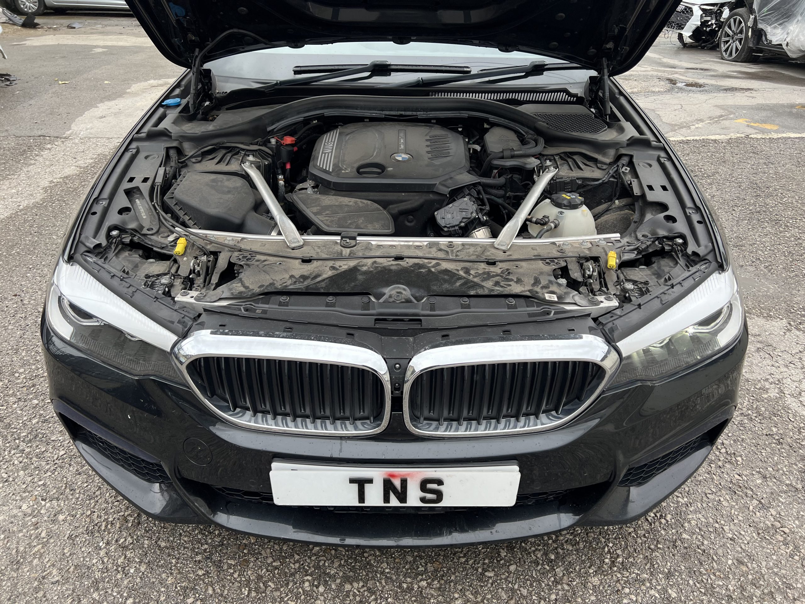 2019 69 BMW 5 SERIES 2.0 520D M SPORT AUTO EURO 6 UNRECORDED DAMAGED SALVAGE
