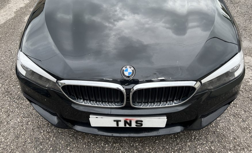 2019 69 BMW 5 SERIES 2.0 520D M SPORT AUTO EURO 6 UNRECORDED DAMAGED SALVAGE