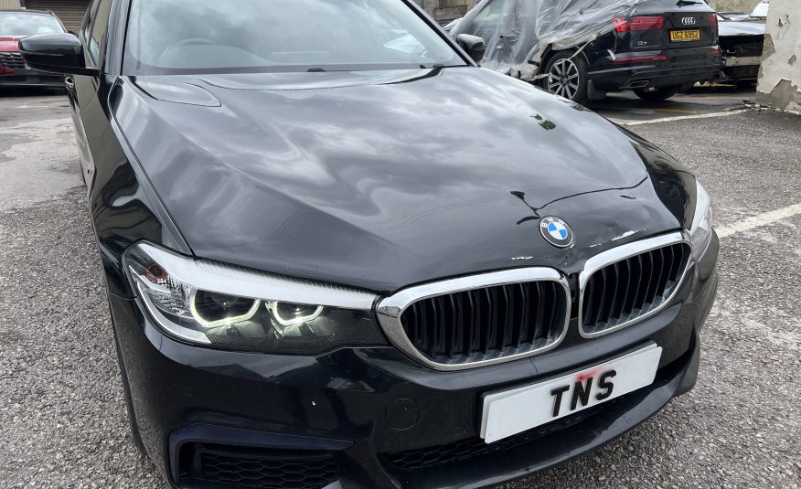 2019 69 BMW 5 SERIES 2.0 520D M SPORT AUTO EURO 6 UNRECORDED DAMAGED SALVAGE