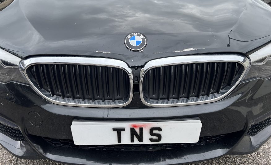 2019 69 BMW 5 SERIES 2.0 520D M SPORT AUTO EURO 6 UNRECORDED DAMAGED SALVAGE