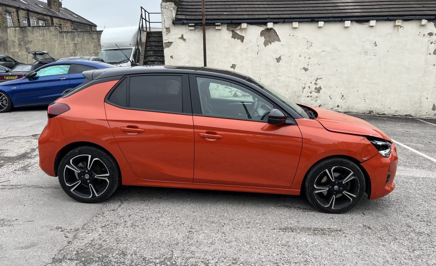 2021 70 VAUXHALL CORSA 1.2 TURBO SRI EURO 6 UNRECORDED DAMAGED SALVAGE