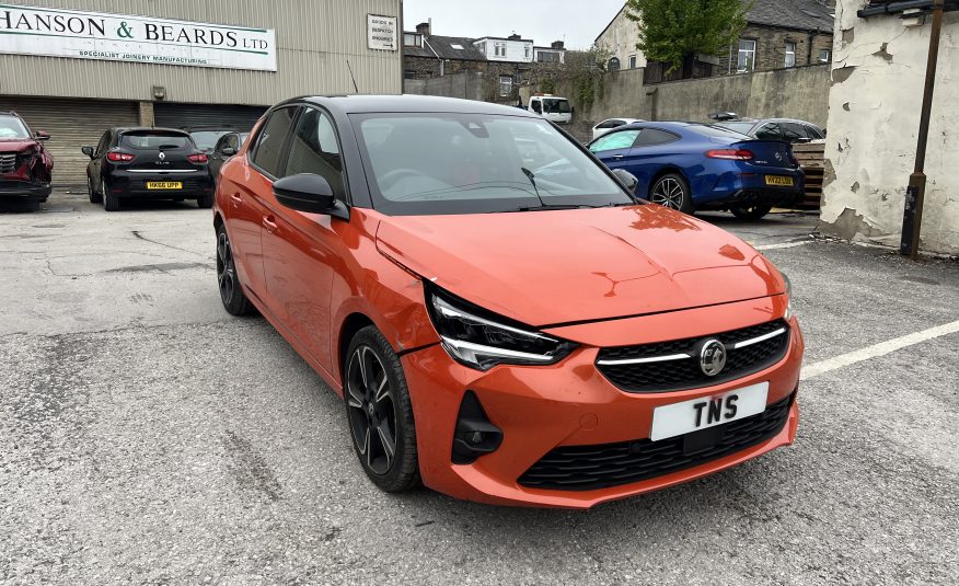 2021 70 VAUXHALL CORSA 1.2 TURBO SRI EURO 6 UNRECORDED DAMAGED SALVAGE