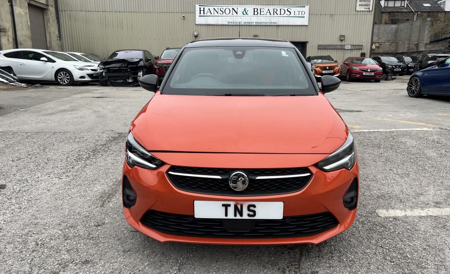 2021 70 VAUXHALL CORSA 1.2 TURBO SRI EURO 6 UNRECORDED DAMAGED SALVAGE