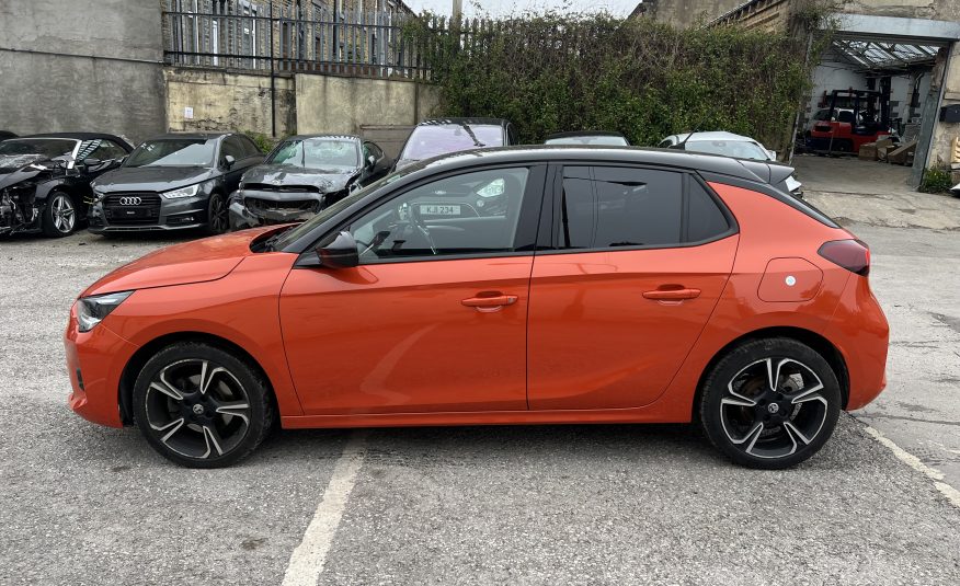 2021 70 VAUXHALL CORSA 1.2 TURBO SRI EURO 6 UNRECORDED DAMAGED SALVAGE