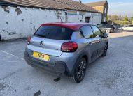 2021 21 CITROEN C3 1.2 PURETECH SHINE PLUS AUTO EURO 6 UNRECORDED DAMAGED SALVAGE