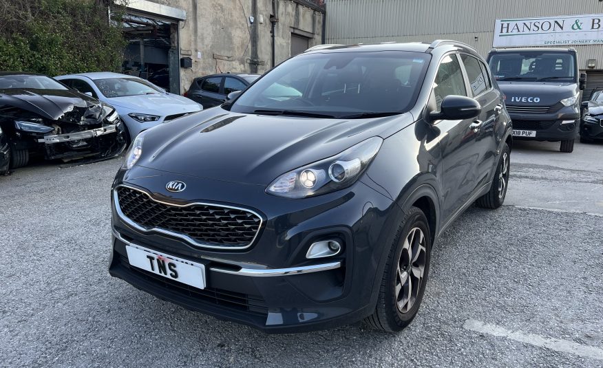 2021 21 KIA SPORTAGE 2 1.6 CRDi MHEV ISG DCT AUTO UNRECORDED DAMAGED SALVAGE