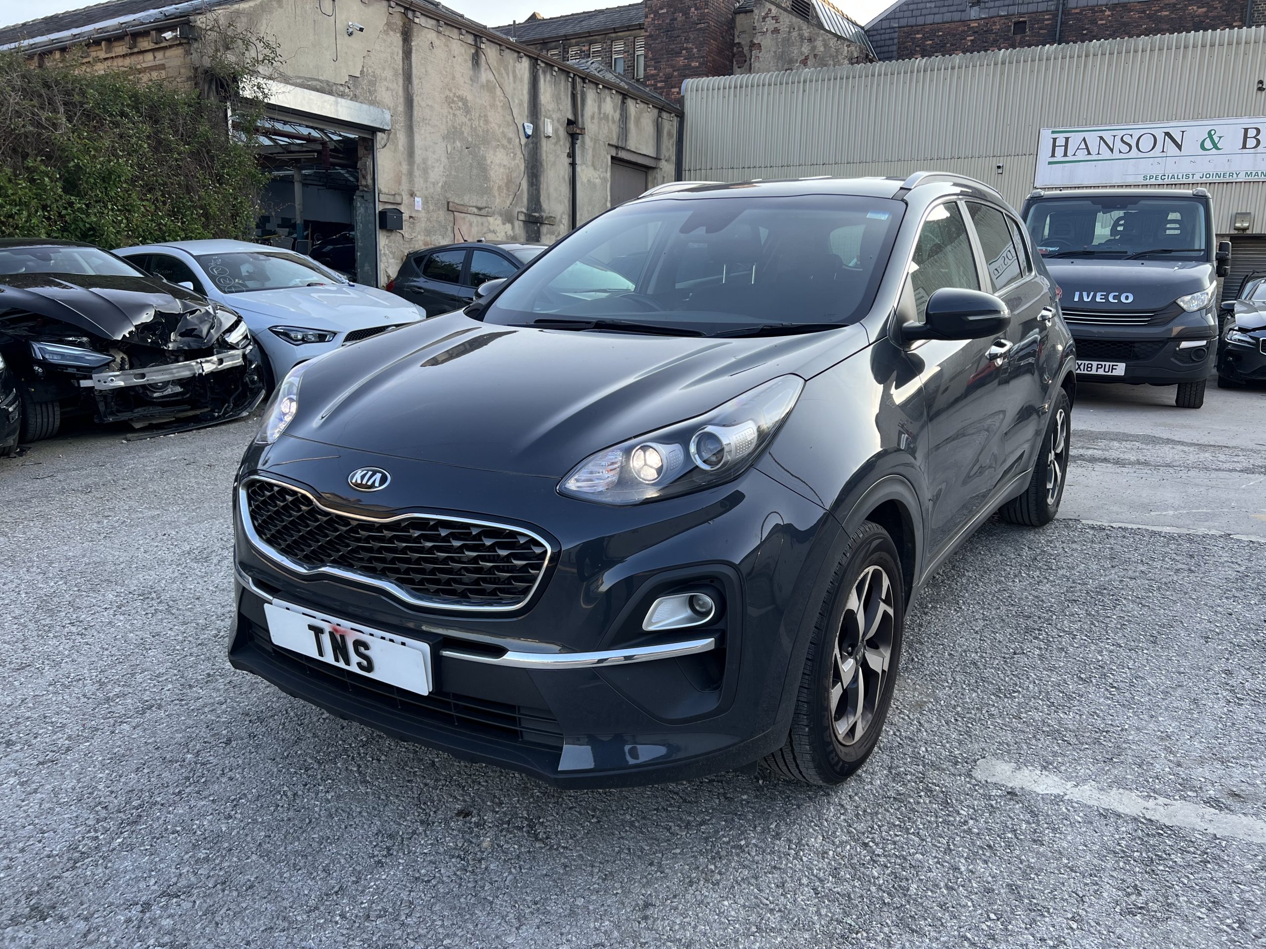 2021 21 KIA SPORTAGE 2 1.6 CRDi MHEV ISG DCT AUTO UNRECORDED DAMAGED SALVAGE