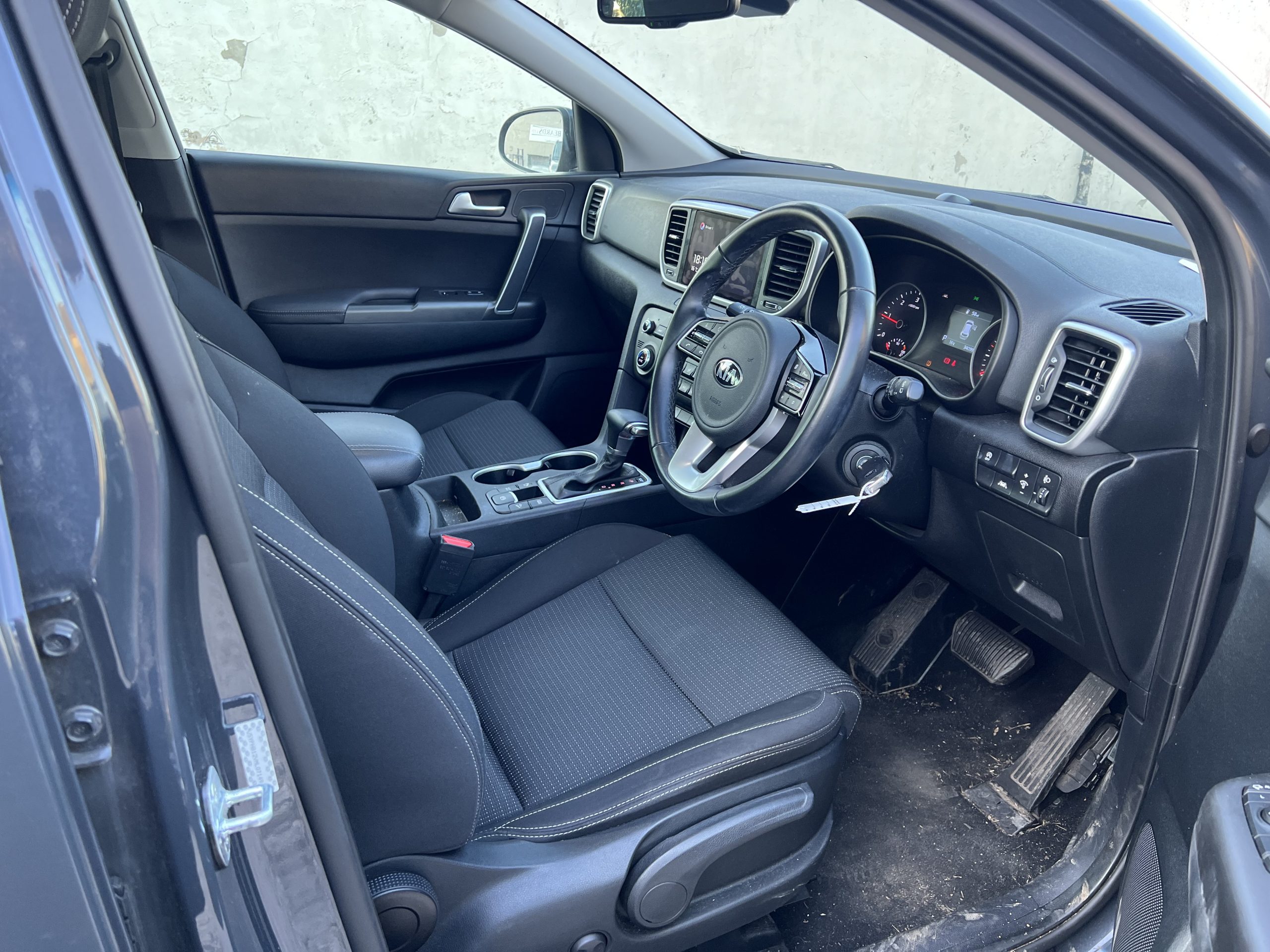 2021 21 KIA SPORTAGE 2 1.6 CRDi MHEV ISG DCT AUTO UNRECORDED DAMAGED SALVAGE