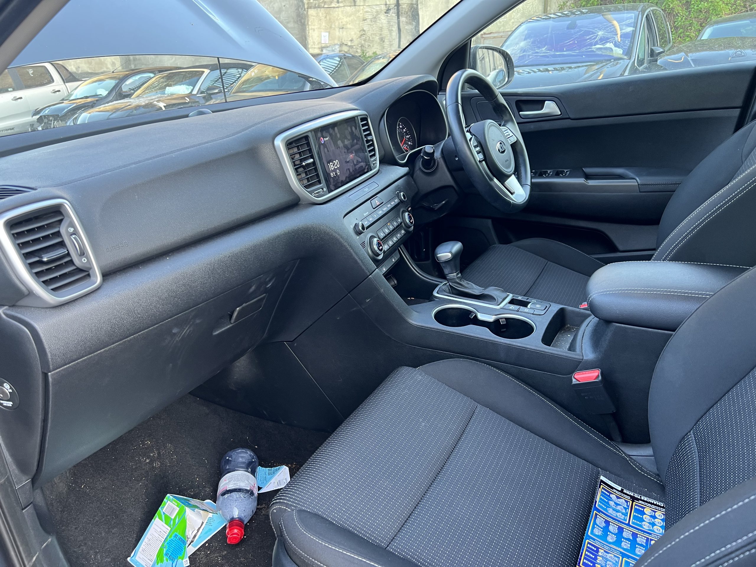 2021 21 KIA SPORTAGE 2 1.6 CRDi MHEV ISG DCT AUTO UNRECORDED DAMAGED SALVAGE