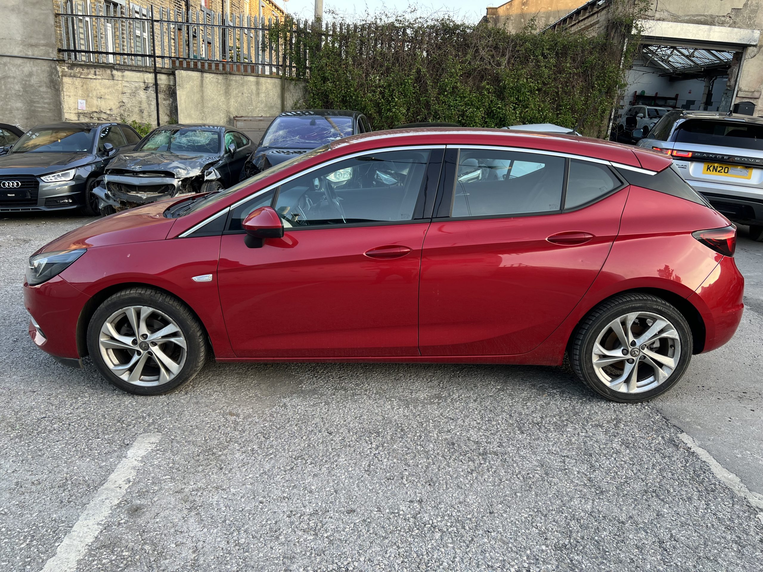 2021 21 VAUXHALL ASTRA 1.2 TURBO SRI EURO 6 UNRECORDED DAMAGED SALVAGE