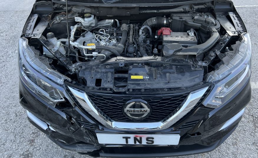 2021 21 NISSAN QASHQAI 1.3 DIG-T N-CONNECTA DCT AUTO CAT S DAMAGED SALVAGE