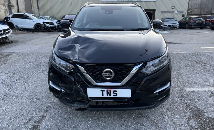 2021 21 NISSAN QASHQAI 1.3 DIG-T N-CONNECTA DCT AUTO CAT S DAMAGED SALVAGE