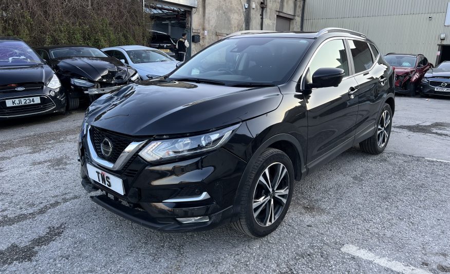 2021 21 NISSAN QASHQAI 1.3 DIG-T N-CONNECTA DCT AUTO CAT S DAMAGED SALVAGE