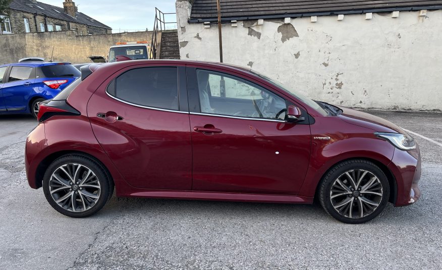 2021 21 TOYOTA YARIS EXCEL 1.5 VVT-I HEV CVT AUTO UNRECORDED DAMAGED SALVAGE