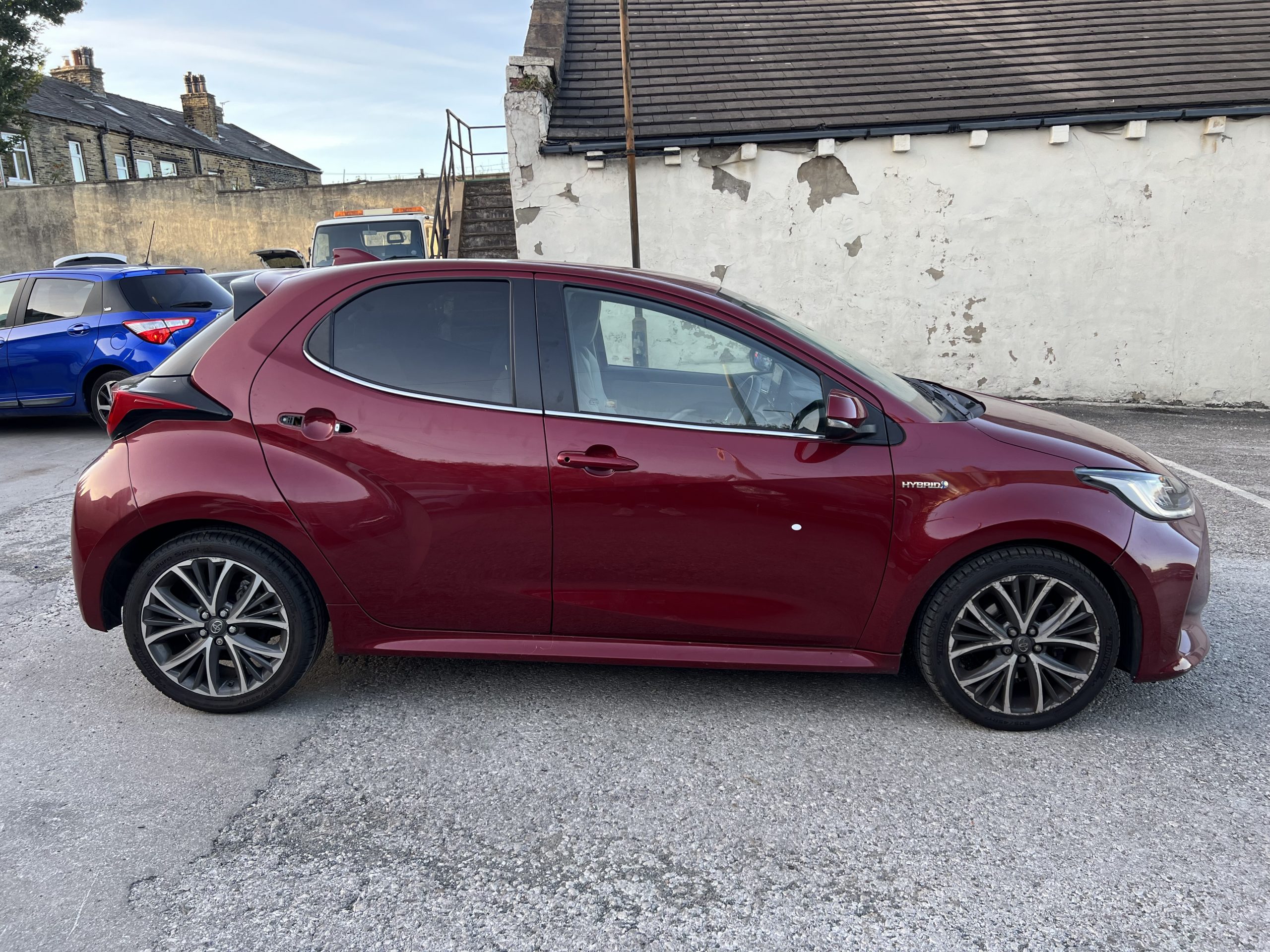 2021 21 TOYOTA YARIS EXCEL 1.5 VVT-I HEV CVT AUTO UNRECORDED DAMAGED SALVAGE