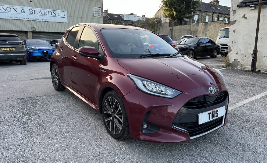 2021 21 TOYOTA YARIS EXCEL 1.5 VVT-I HEV CVT AUTO UNRECORDED DAMAGED SALVAGE