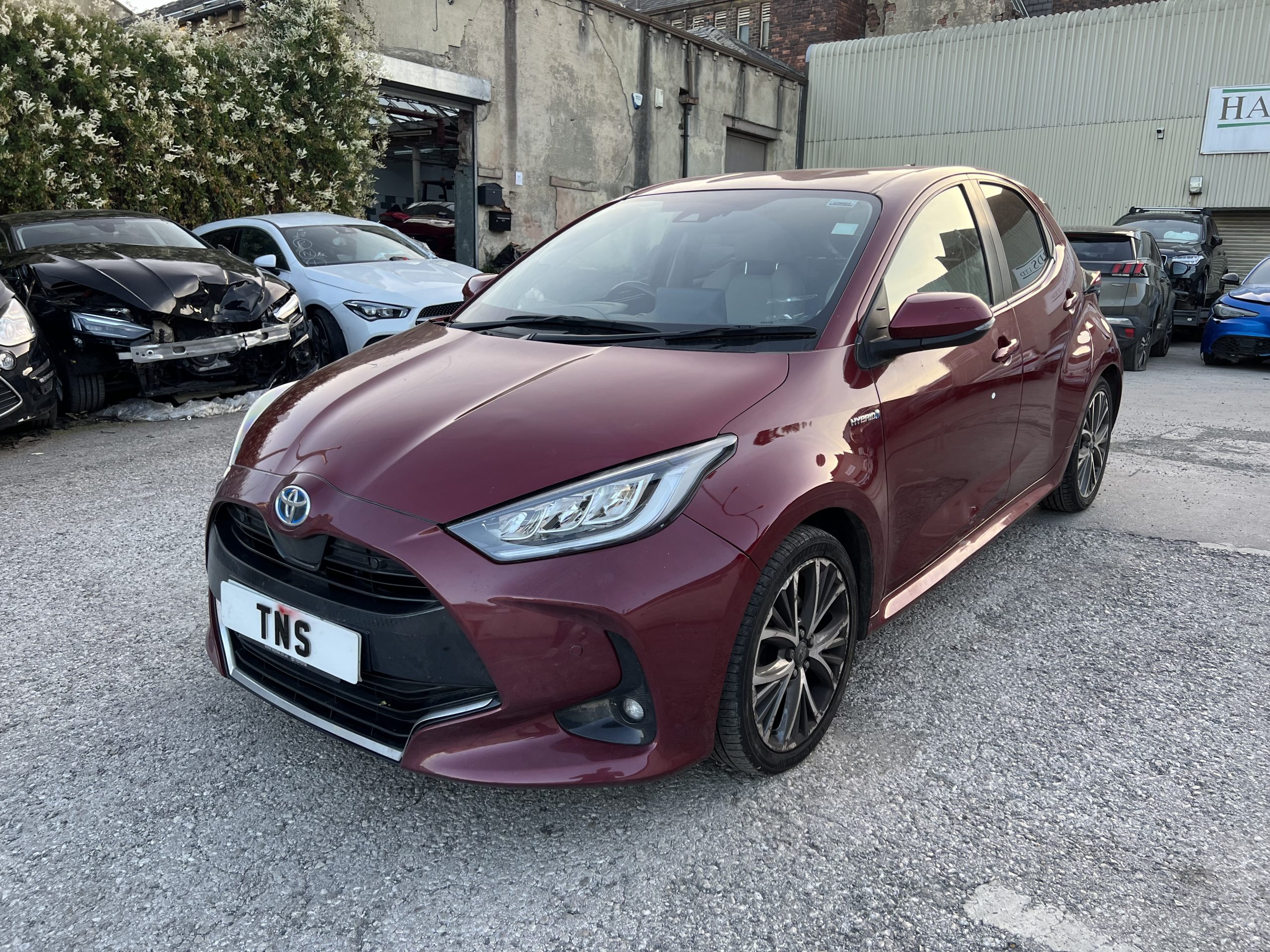 2021 21 TOYOTA YARIS EXCEL 1.5 VVT-I HEV CVT AUTO UNRECORDED DAMAGED SALVAGE