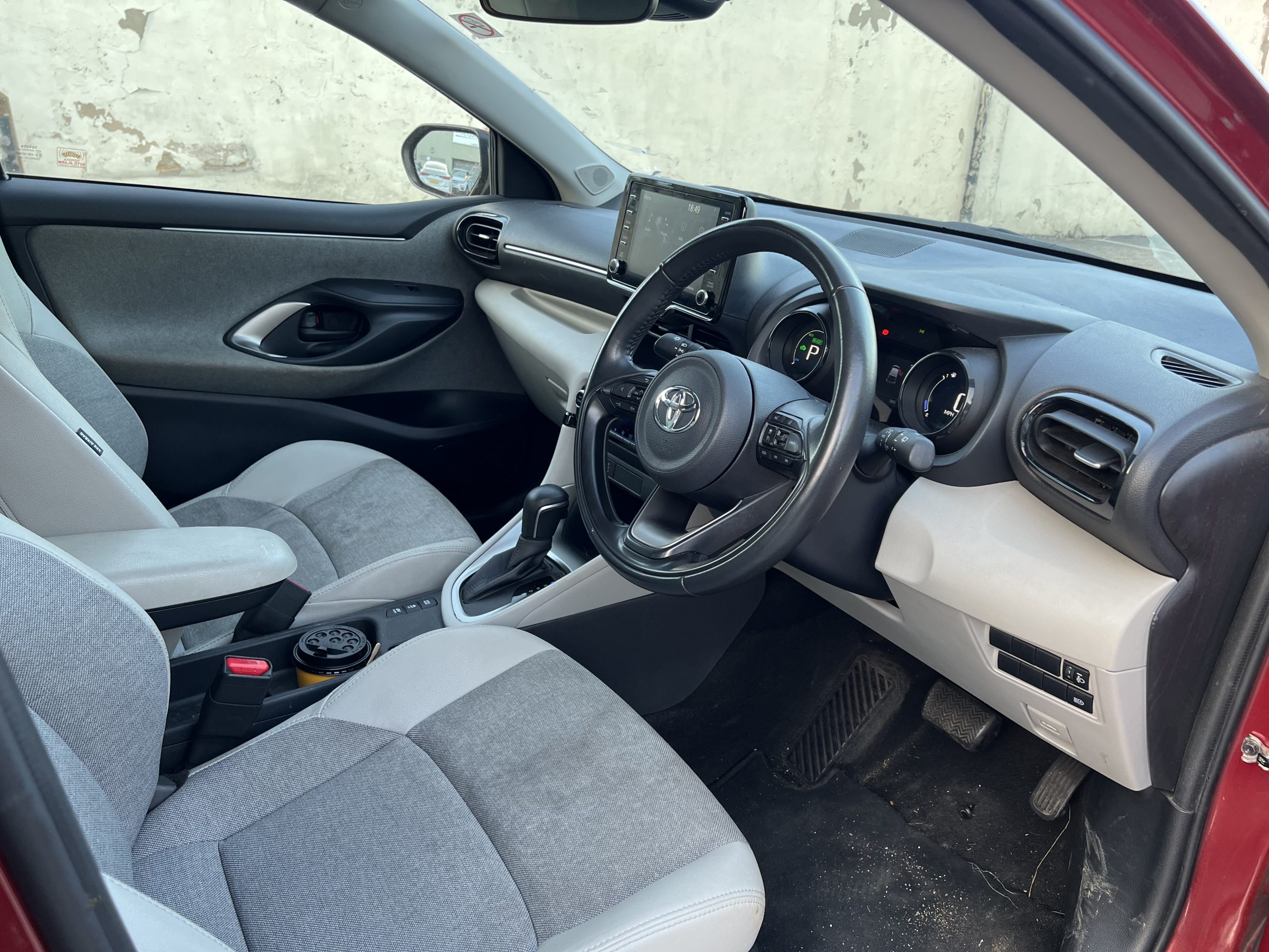 2021 21 TOYOTA YARIS EXCEL 1.5 VVT-I HEV CVT AUTO UNRECORDED DAMAGED SALVAGE