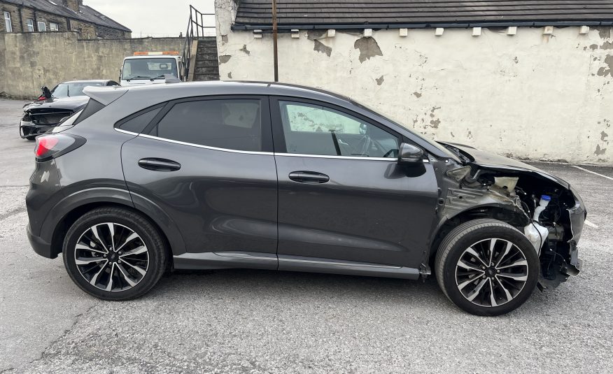 2020 70 FORD PUMA 1.0T MHEV ST-LINE X VIGNALE EURO 6 UNRECORDED DAMAGED SALVAGE