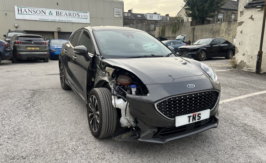 2020 70 FORD PUMA 1.0T MHEV ST-LINE X VIGNALE EURO 6 UNRECORDED DAMAGED SALVAGE