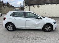 2020 VOLKSWAGEN POLO 1.0 EVO SE EURO 6 CAT S DAMAGED SALVAGE