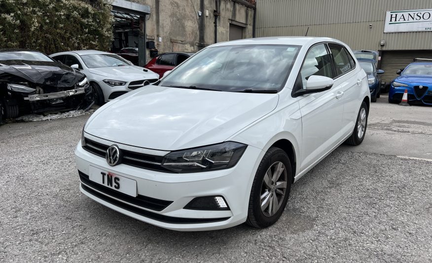 2020 VOLKSWAGEN POLO 1.0 EVO SE EURO 6 CAT S DAMAGED SALVAGE