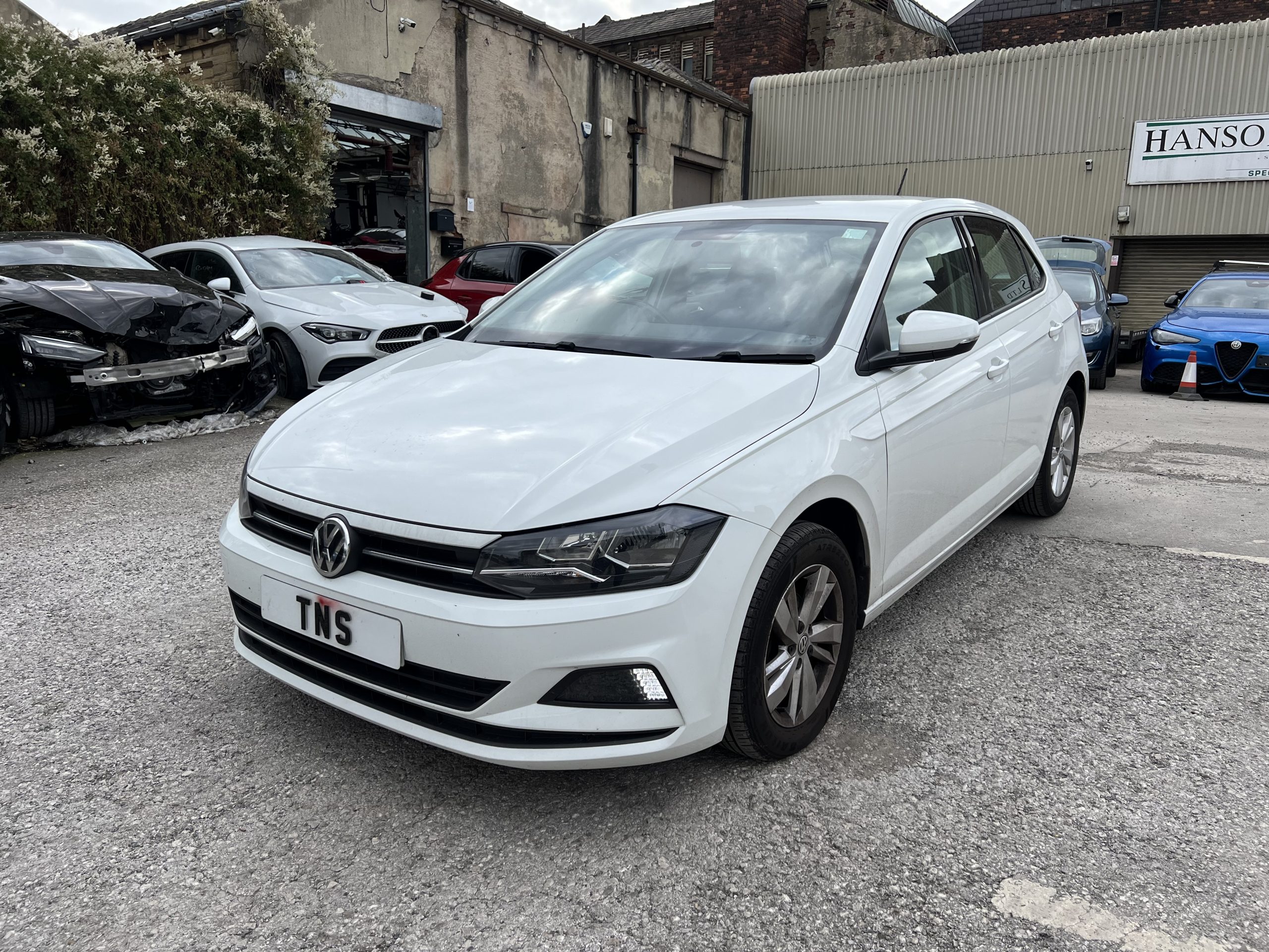 2020 VOLKSWAGEN POLO 1.0 EVO SE EURO 6 CAT S DAMAGED SALVAGE