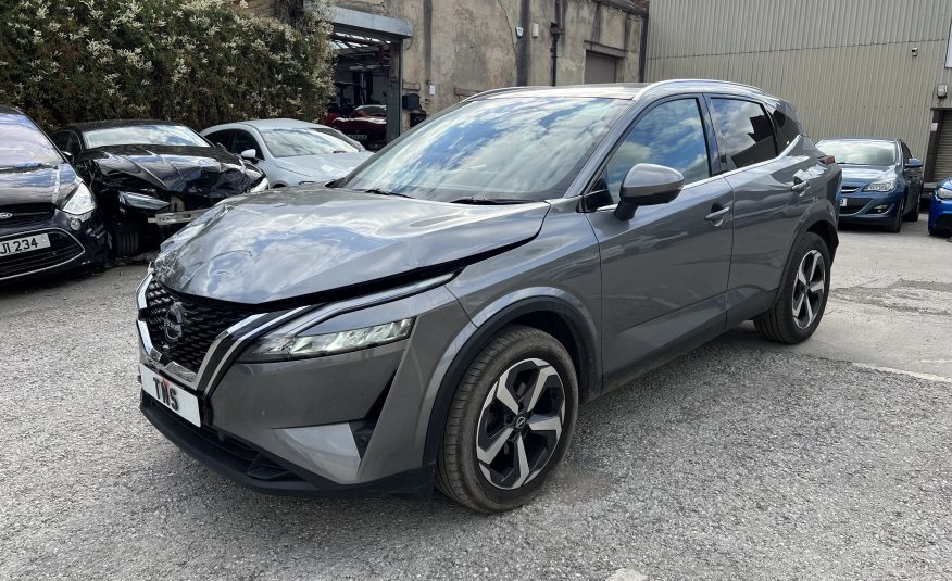 2022 72 NISSAN QASHQAI 1.3 DIG-T MHEV N-CONNECTA EURO 6 CAT S DAMAGED SALVAGE