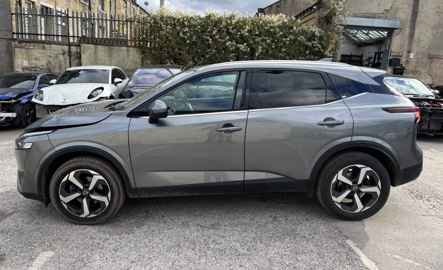 2022 72 NISSAN QASHQAI 1.3 DIG-T MHEV N-CONNECTA EURO 6 CAT S DAMAGED SALVAGE