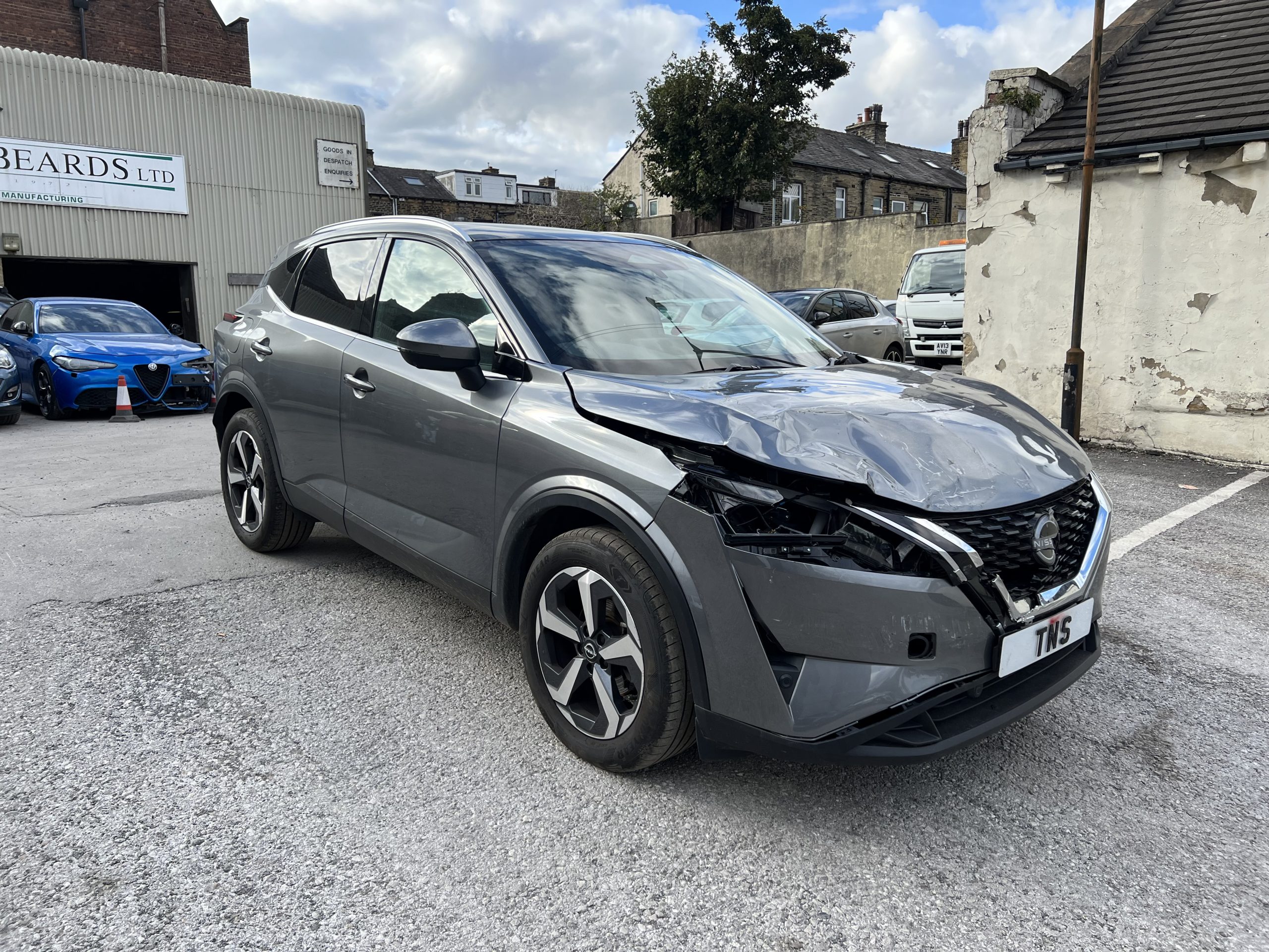2022 72 NISSAN QASHQAI 1.3 DIG-T MHEV N-CONNECTA EURO 6 CAT S DAMAGED SALVAGE