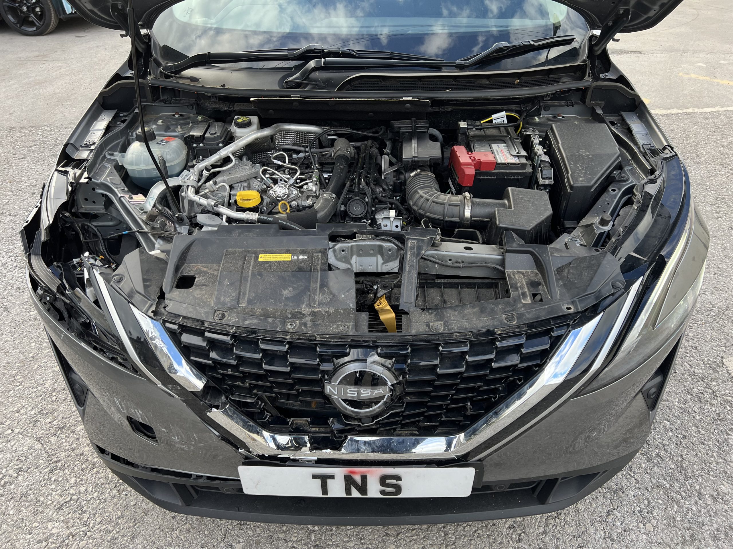 2022 72 NISSAN QASHQAI 1.3 DIG-T MHEV N-CONNECTA EURO 6 CAT S DAMAGED SALVAGE