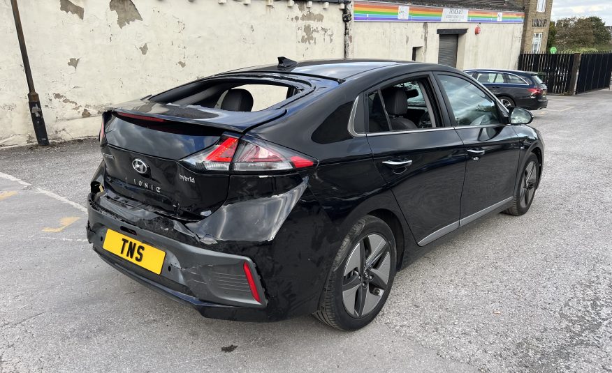 2021 HYUNDAI IONIQ 1.6 h-GDi PREMIUM SE DCT AUTO EURO 6 CAT N DAMAGED SALVAGE