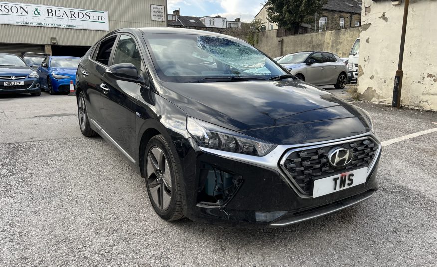 2021 HYUNDAI IONIQ 1.6 h-GDi PREMIUM SE DCT AUTO EURO 6 CAT N DAMAGED SALVAGE