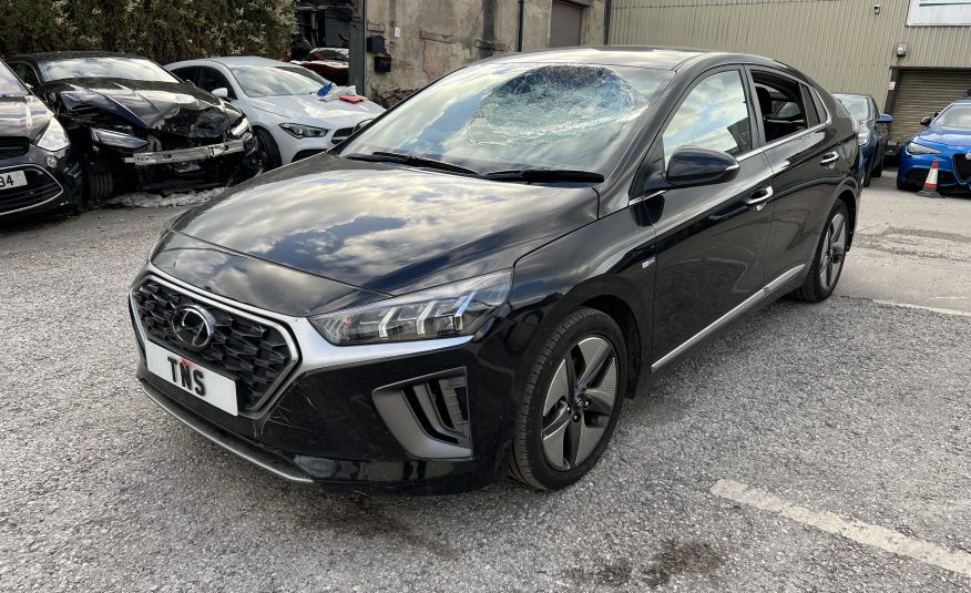 2021 HYUNDAI IONIQ 1.6 h-GDi PREMIUM SE DCT AUTO EURO 6 CAT N DAMAGED SALVAGE