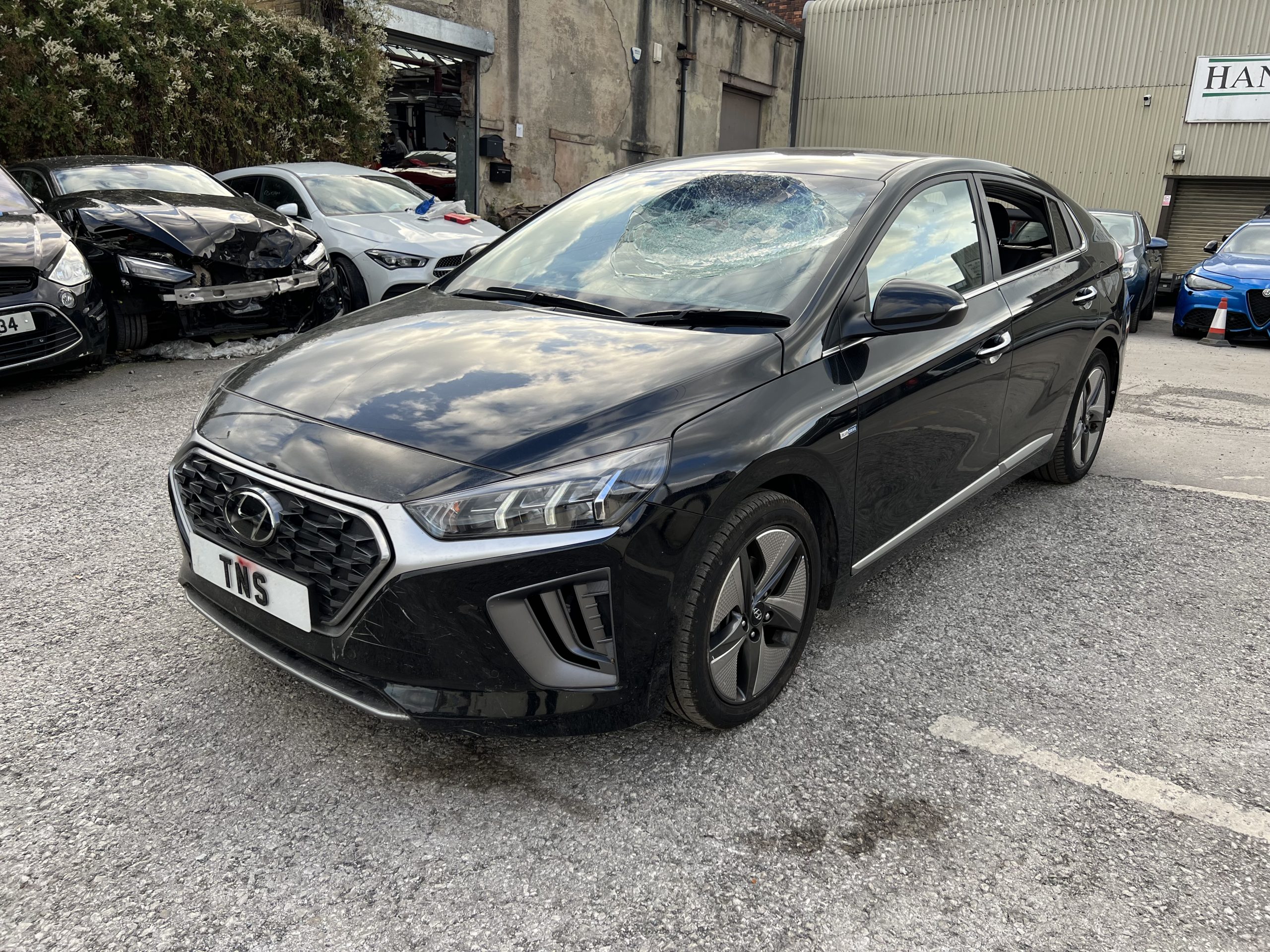 2021 HYUNDAI IONIQ 1.6 h-GDi PREMIUM SE DCT AUTO EURO 6 CAT N DAMAGED SALVAGE