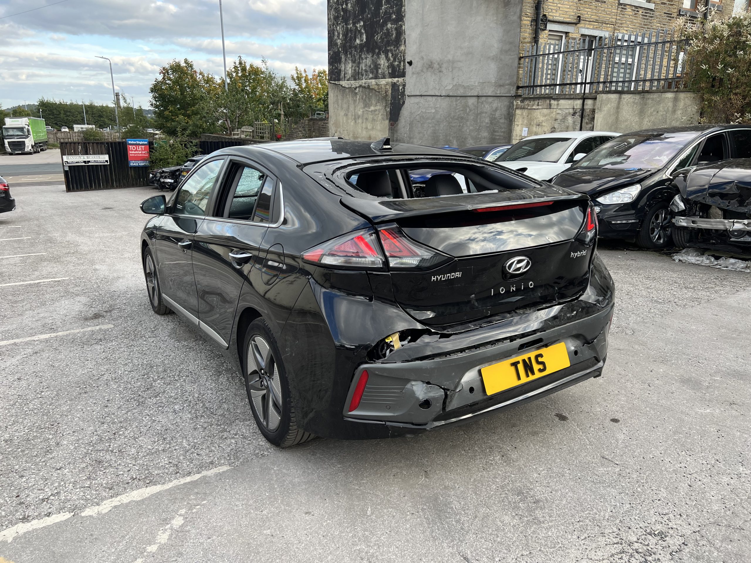 2021 HYUNDAI IONIQ 1.6 h-GDi PREMIUM SE DCT AUTO EURO 6 CAT N DAMAGED SALVAGE