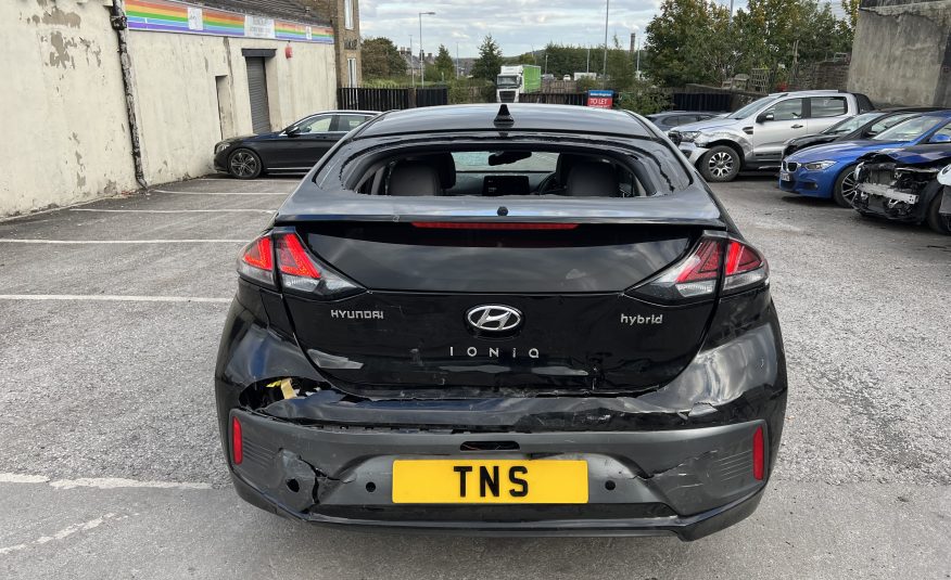 2021 HYUNDAI IONIQ 1.6 h-GDi PREMIUM SE DCT AUTO EURO 6 CAT N DAMAGED SALVAGE